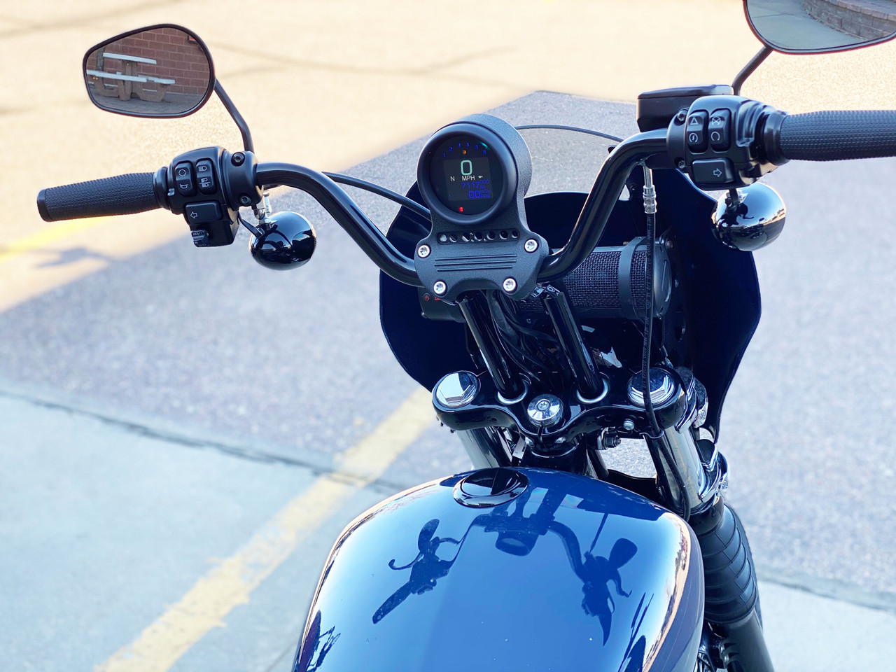 2018-2024 Softail Street Bob FXBB, FXBBS & FXST (Single Gauge) Speedo ...