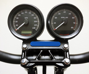 Gauge Bracket Indicator Block-off Plate -Candy Blue | #31000-1303