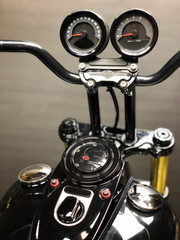 2012-2017 Dyna FLD, FXDF, & FXDC Speedo Relocation Harness (Dual Gauge) | #24080-1004A
