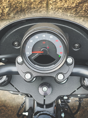 Drag Specialties Black Speedometer For Harley Softail FXWG FXST (1984-1990) – Custom Replacement, 0-120 MPH