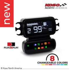 Koso D2 | Digital Gauge for 2018-2021 Softail M8 Models