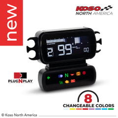 Koso D2 | Digital Gauge for Non-CAN-Bus Dyna, Softail, Sportster, & Road King Models