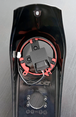 Koso D2 Module Bracket for 5" Block-off Plates ( Road King Style Dash)