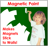 Magically Magnetic Paint