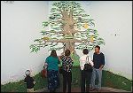 Magnetic Paint Mural Tree