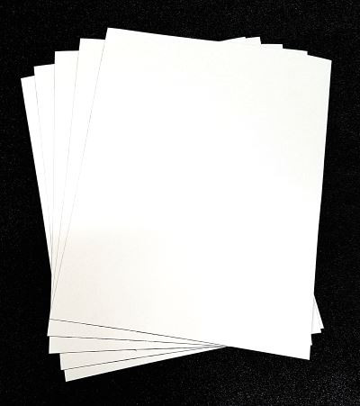 Double Magnetized Dry Erase White Magnet Sheets 8.5 X 11-5 Sheets 