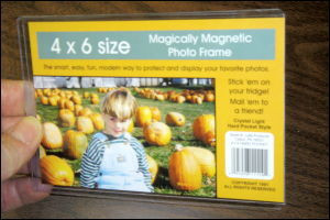 4x6 Magnetic Hard Pocket - Happy Snap photo frame, 40 Frame Set