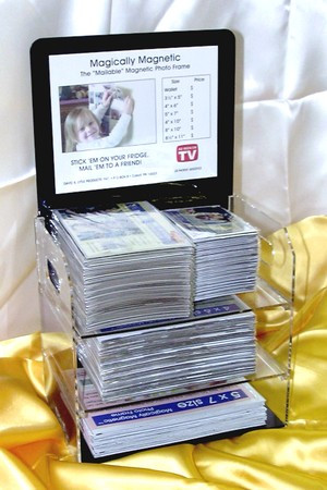 Standard Plexiglass Display with Soft Pocket Frames