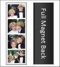 Photo Booth Magnetic strip frame
