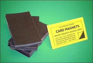 500 Self-Adhesive Peel-and-Stick Business Card Size Magnets 