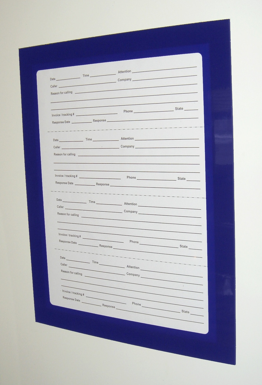 MFoffice 10-Pack Self-Adhesive Magnetic Sign Holders - Fits 8.5x11" Documents, Silver, Easy To Stick & Change