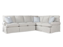 Michele Slipcovered Sectional