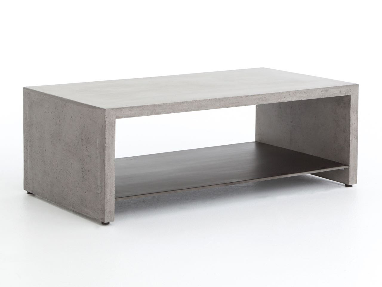 Fulton Concrete Waterfall Coffee Table | Country Willow