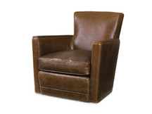 Jason Leather Swivel Chair