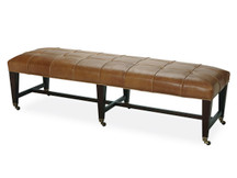 Lindfield Leather Cocktail Ottoman