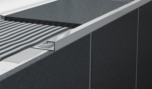 Stainless steel tile edging Stainless steel tile edging