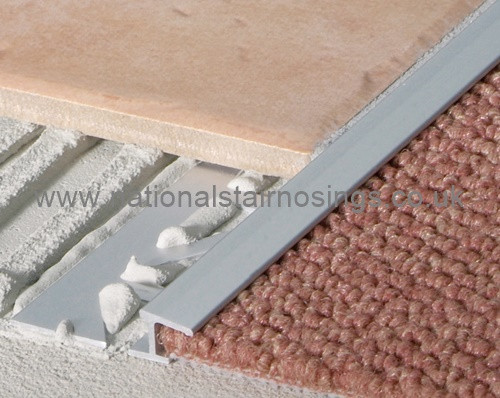 Ramp Transition Profile For Tile Carpet Junction 2 5m National Stair Nosings Floor Edgings