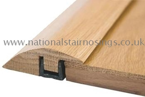 Solid Wood Hardwood Ramp Door Bar Threshold Strip For Different