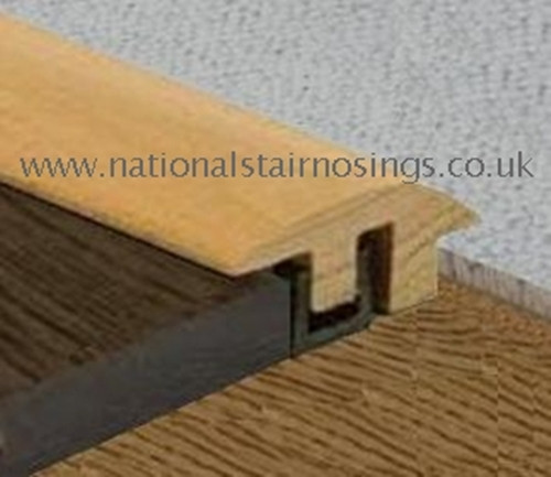 Parkett Solid Carpet Wood Semi Ramp Flooring Trims Door Threshold