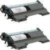 Twin Pack - Compatible replacement for Brother TN450 black laser toner cartridge