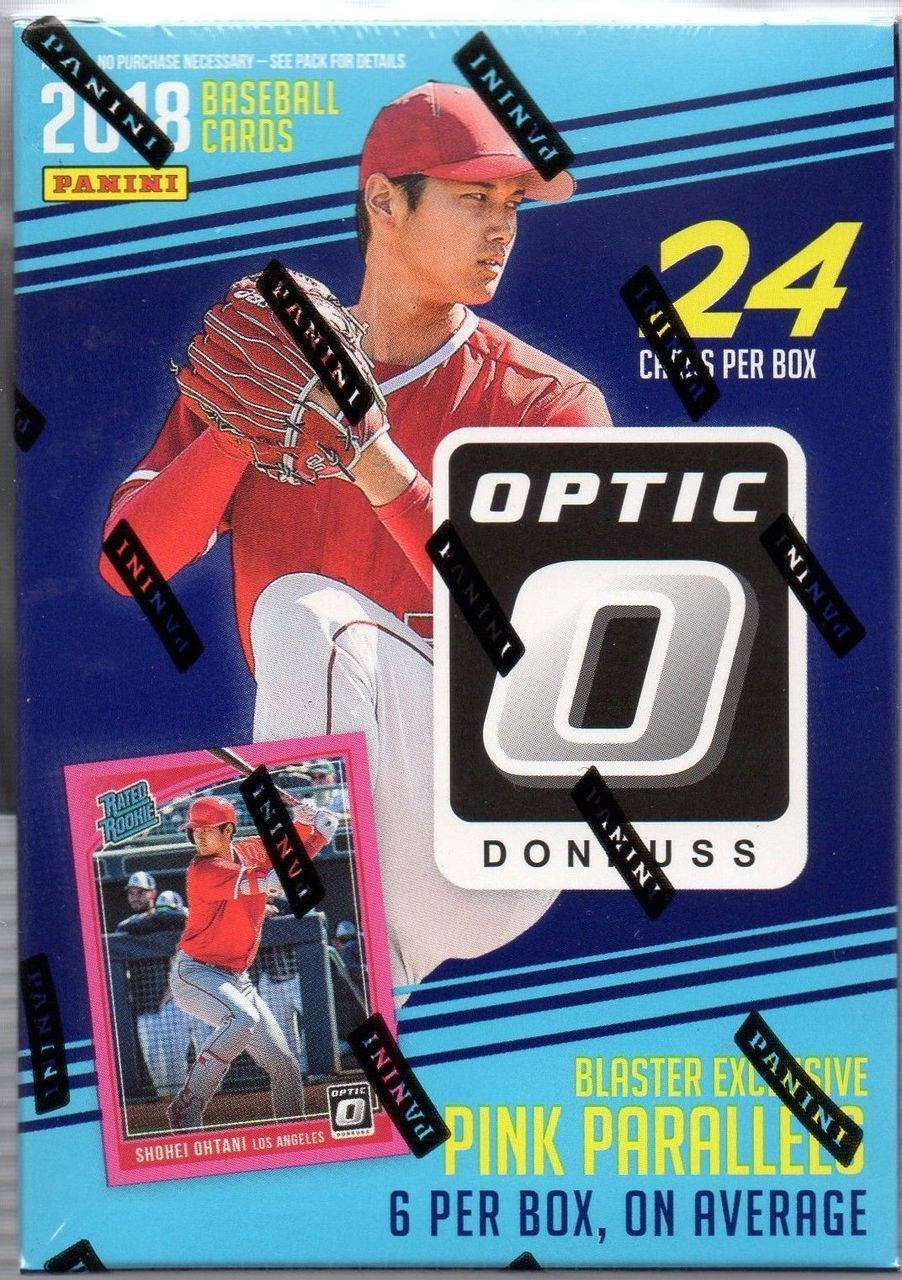 2018 Panini Donruss Optic Baseball Blaster Box Bp Sports Cards
