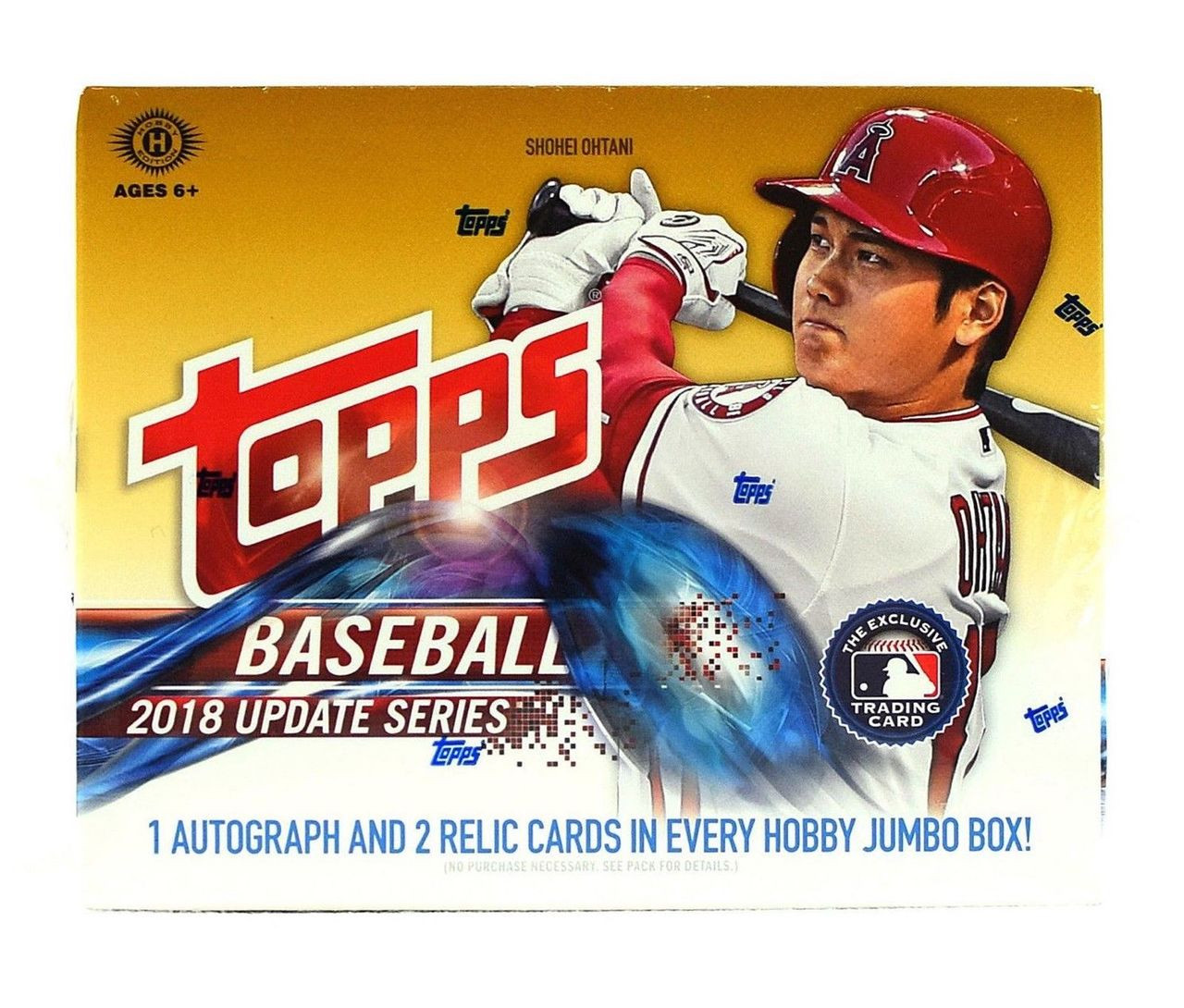 2018 Topps Update Series Baseball Jumbo Box BP Sports Cards and