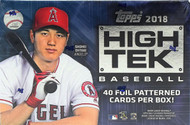 2018 Topps High Tek Baseball Hobby Box