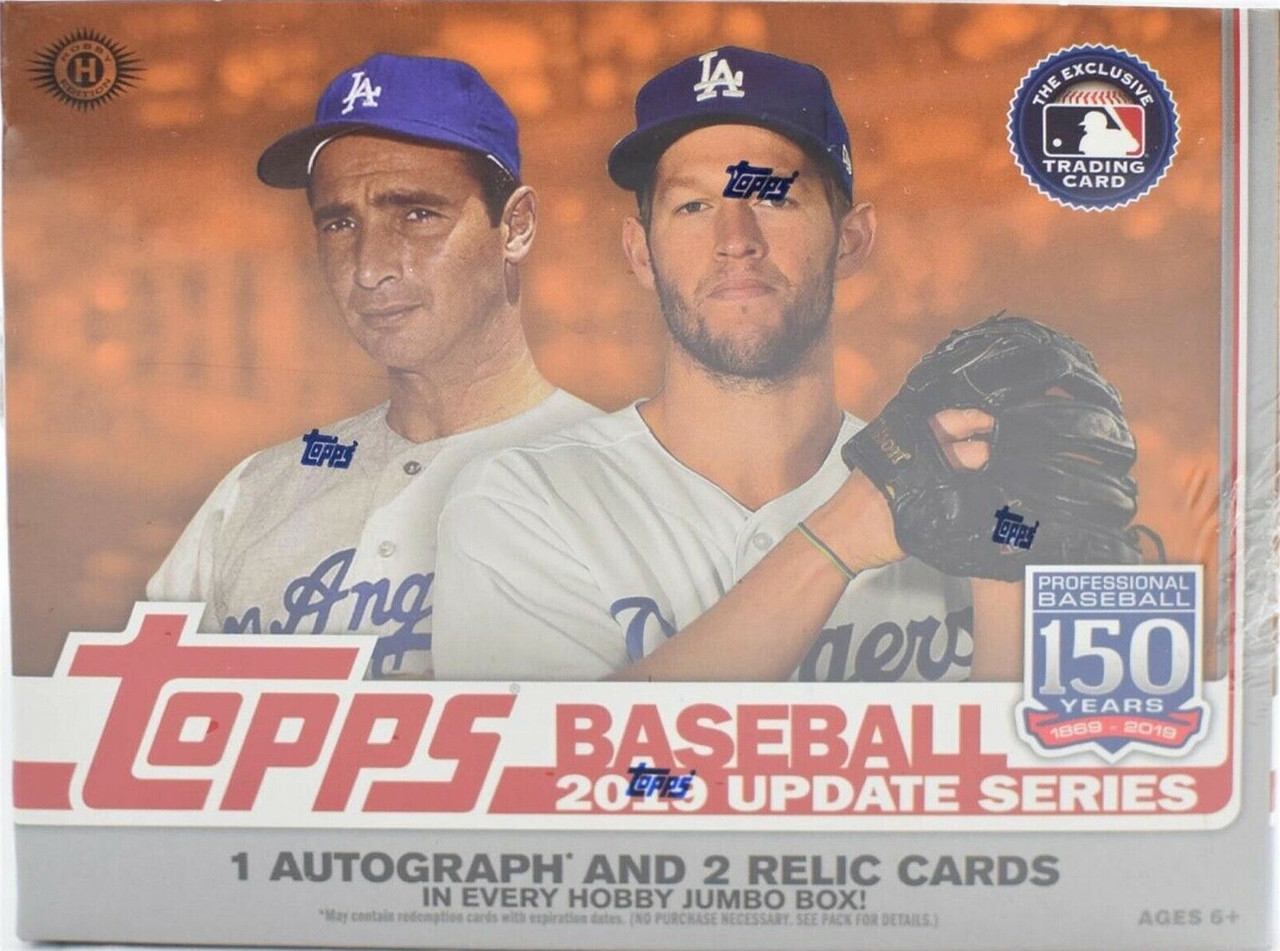 2019 Topps Update Series Baseball Jumbo Box Bp Sports Cards And Memorabilia Inc