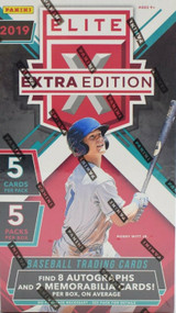 2019 Panini Elite Extra Edition Baseball Hobby Box