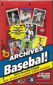 2019 Topps Archives Baseball Hobby Box