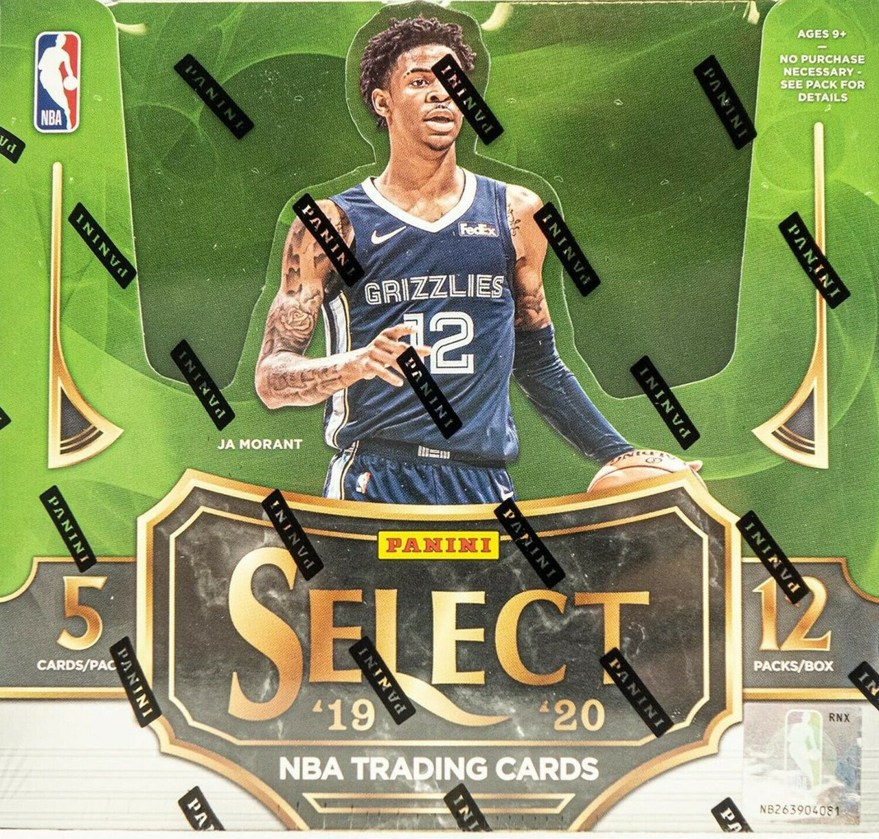 2019 20 Panini Select Basketball 12 Box Hobby Case Bp Sports