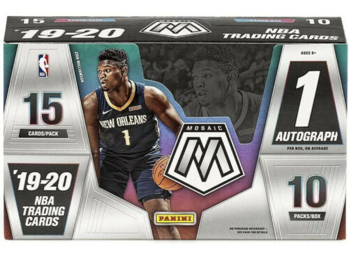 2019 20 Panini Mosaic Basketball Hobby Box Bp Sports Cards And