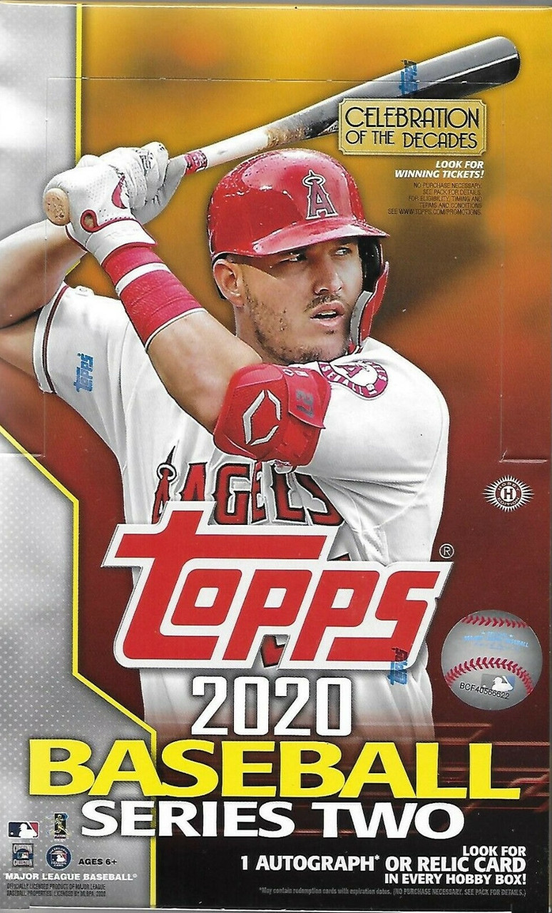 2020 Topps Series 2 Baseball Hobby Box BP Sports Cards and
