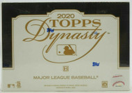 2020 Topps Dynasty Baseball Hobby Box