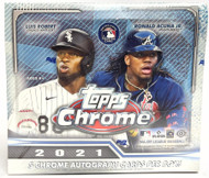 2021 Topps Chrome Baseball Jumbo HTA Box