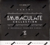 2016 Panini Immaculate Baseball Hobby 8 Box Case