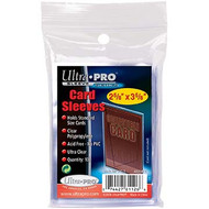 Ultra Pro 2-1/2" X 3-1/2" Soft Card Sleeves