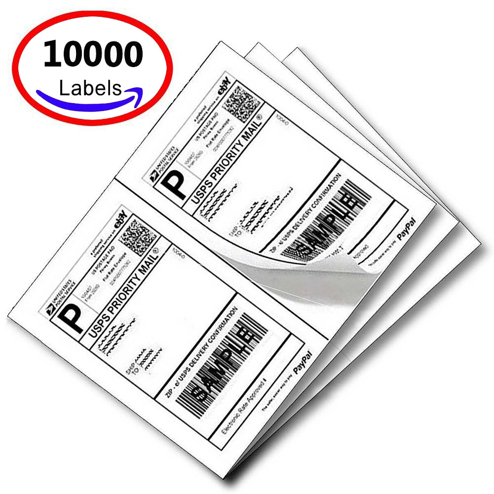 2//Sheet-USPS UPS Fedex Paypal Self Adhesive S 500 Shipping Labels Blank Labels