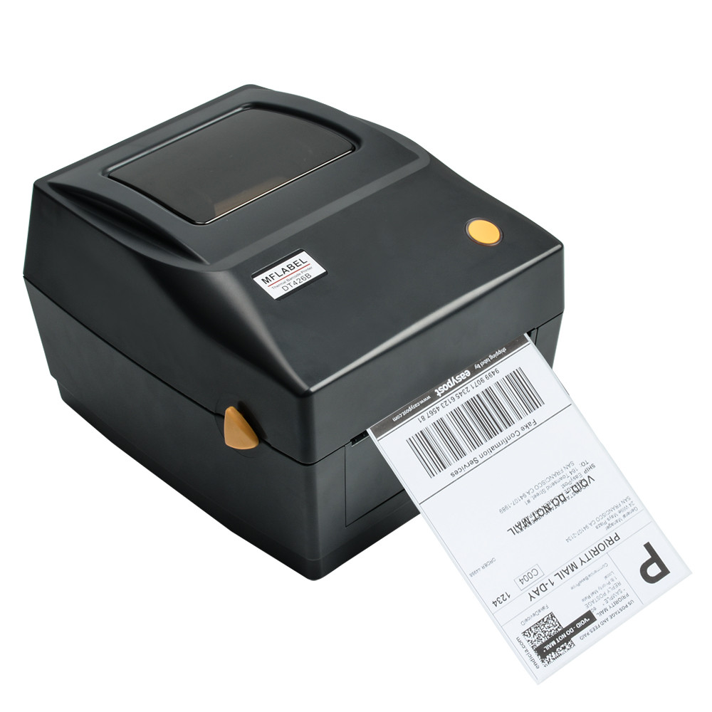 MFLABEL Label Printer, 4x6 Thermal Printer, Commercial Direct Thermal High Speed USB Port Label ...