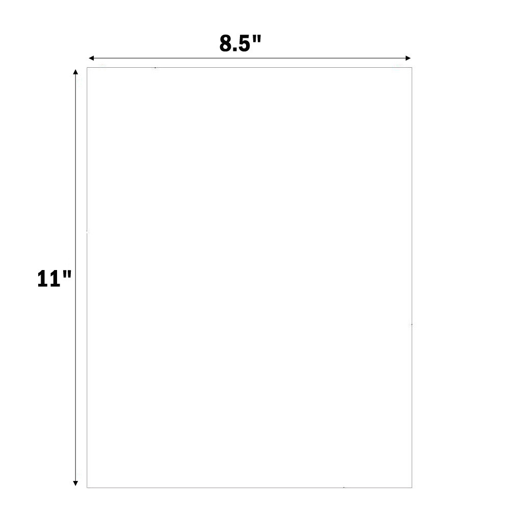 MFLABEL 10000 Full-Sheet 8-1/2