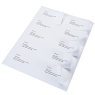 MFLABEL 10-UP 500 Sheets Internet Mailing Shipping Labels 2" x 4" FBA Labels (5000 Labels) 