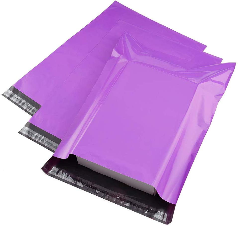 1000 10x13 PURPLE Poly Mailers Shipping Envelopes Couture Boutique Quality Bags 