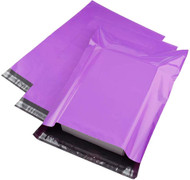 MFLABEL 100 Pack 10X13 Poly Mailers Shipping Bags Purple Shipping Mailing Envelopes Bags 2.5 Mil Thick