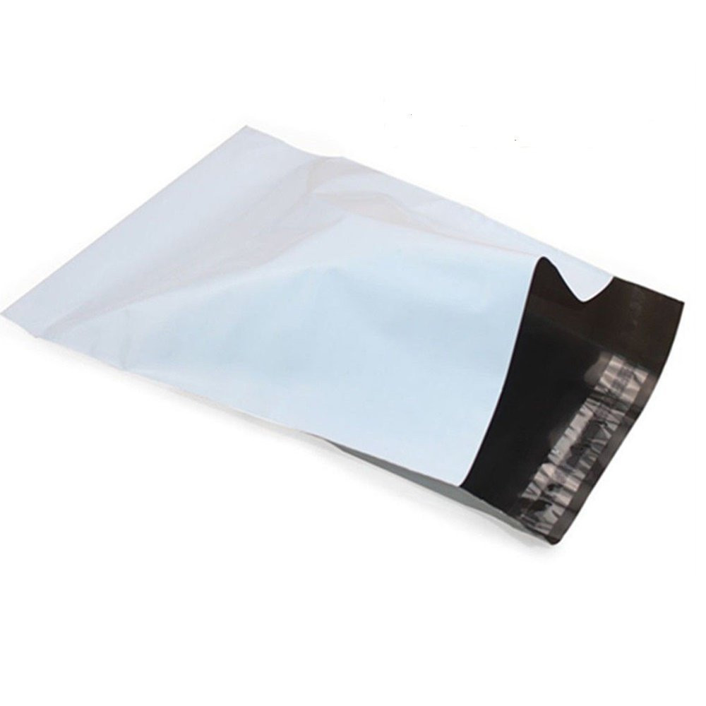 50-4x6 WHITE POLY MAILERS ENVELOPES BAGS SELF SEALING 2.5 MIL