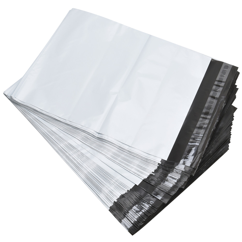 25 14.5X19 WHITE POLY MAILERS SHIPPING ENVELOPES BAGS 