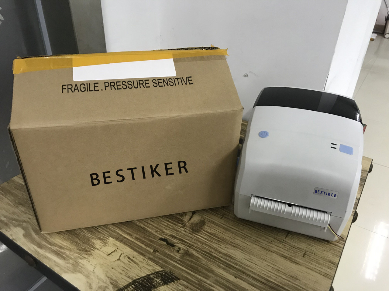 BESTIKER Label Printer - Commercial Grade Direct Thermal High Speed Printer  – Compatible with Etsy, eBay, Amazon - Barcode Printer - 4x6 Printer