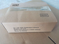 MPRT Product 10 UP Sticker Labels,2''x4'' FBA Shipping Address Labels for Laser/Ink Jet Printer,100 shhets,Total 1000 Labels (10-up)