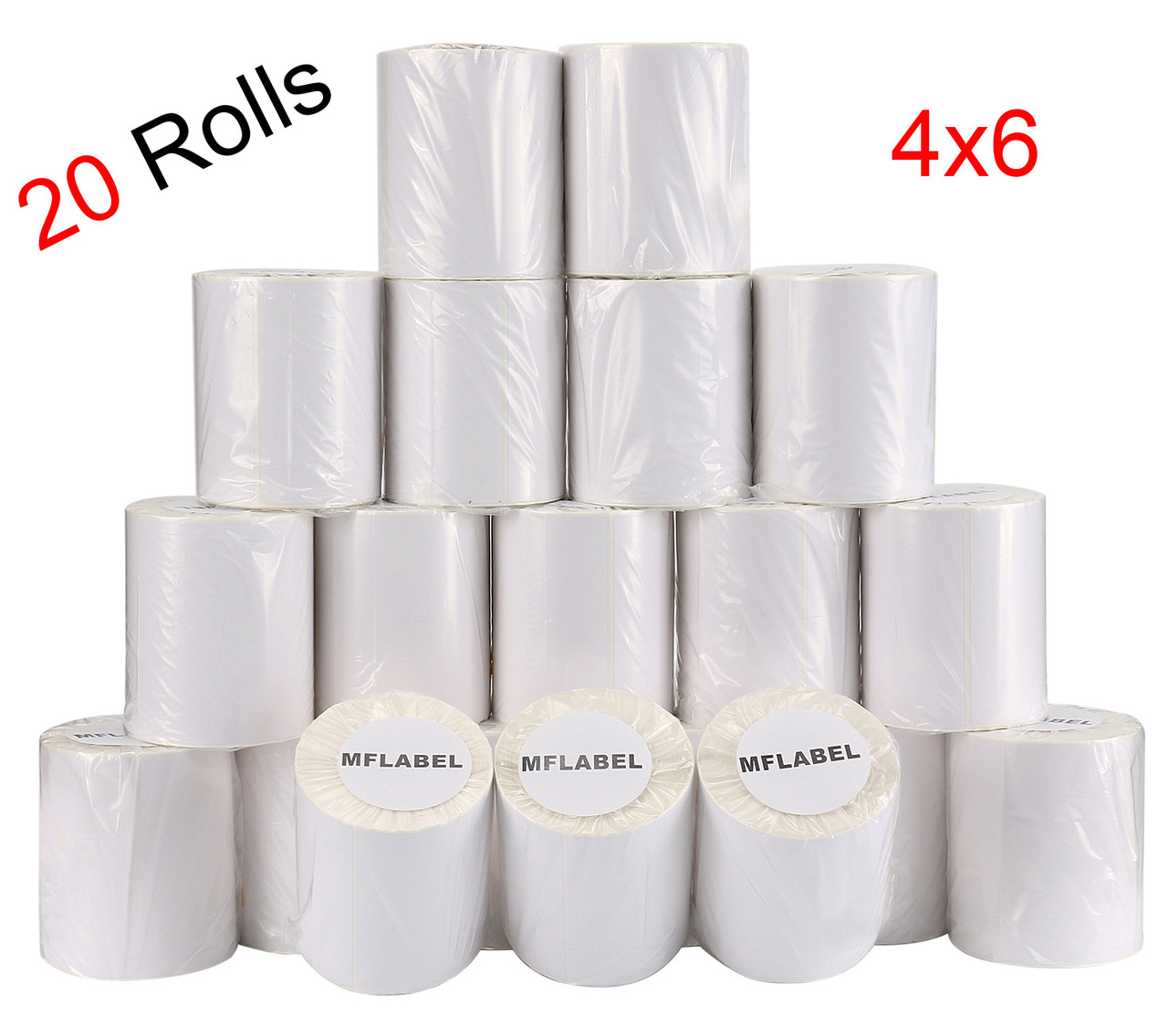 160 Labels Per Roll Perf 36 Rolls 4x4 Direct Thermal Labels For Zebra Printers