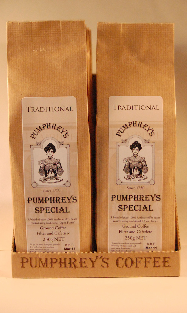 Retail Packs Pumphreys Coffee