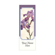 Watercolor Iris Banner